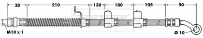 Шлангопровод BORG & BECK BBH7455