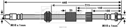 Шлангопровод BORG & BECK BBH7538