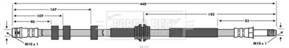 Шлангопровод BORG & BECK BBH7573