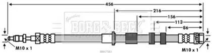 Шлангопровод BORG & BECK BBH7583