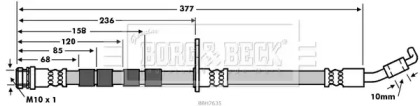 Шлангопровод BORG & BECK BBH7635