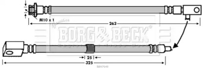 Шлангопровод BORG & BECK BBH7649