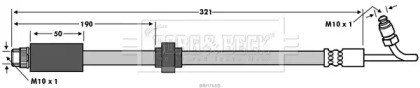 Шлангопровод BORG & BECK BBH7668