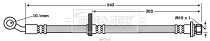 Шлангопровод BORG & BECK BBH7675