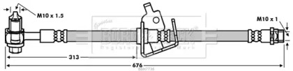 Шлангопровод BORG & BECK BBH7736