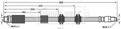 Шлангопровод BORG & BECK BBH7775