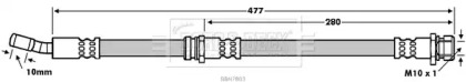 Шлангопровод BORG & BECK BBH7803