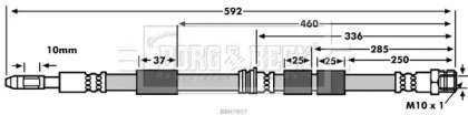 Шлангопровод BORG & BECK BBH7857