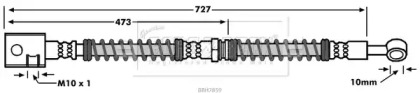 Шлангопровод BORG & BECK BBH7859