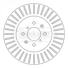 Тормозной диск BORG & BECK BBD5394