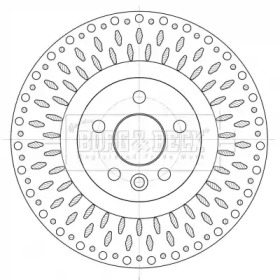 Тормозной диск BORG & BECK BBD6086S