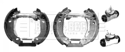 Комлект тормозных накладок BORG & BECK BBS1058K