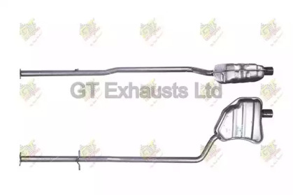 Амортизатор GT Exhausts GBM355