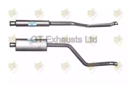 Амортизатор GT Exhausts GCN223