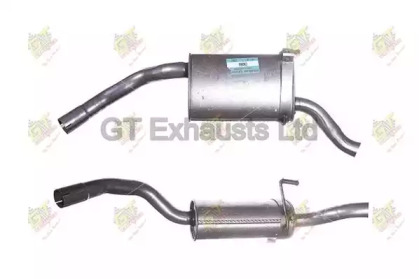 Амортизатор GT Exhausts GCN366