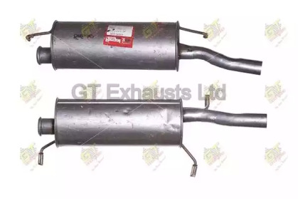 Амортизатор GT Exhausts GCN400