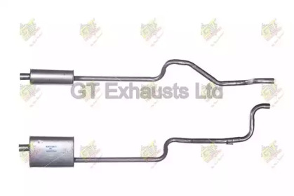 Амортизатор GT Exhausts GFE542