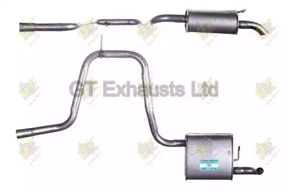 Амортизатор GT Exhausts GFE631