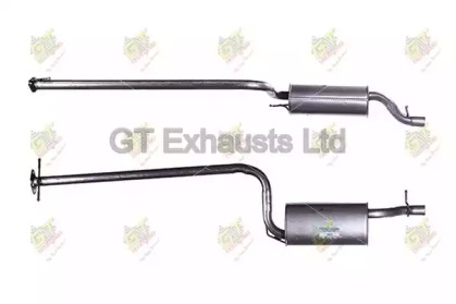 Амортизатор GT Exhausts GFE704