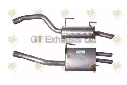 Амортизатор GT Exhausts GPG718