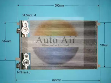 Конденсатор AUTO AIR GLOUCESTER 16-1043