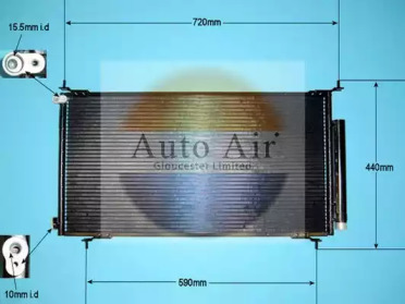 Конденсатор AUTO AIR GLOUCESTER 16-1042A