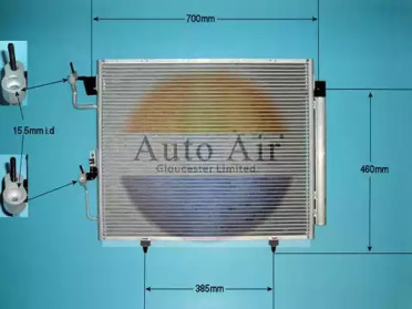 Конденсатор AUTO AIR GLOUCESTER 16-1059