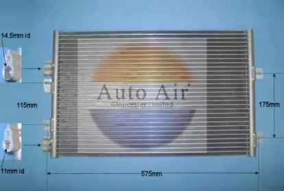 Конденсатор AUTO AIR GLOUCESTER 16-9122