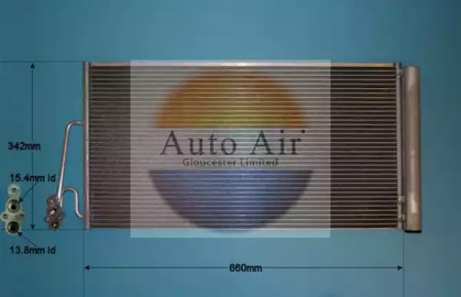 Конденсатор AUTO AIR GLOUCESTER 16-8917