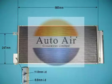 Конденсатор AUTO AIR GLOUCESTER 16-9800