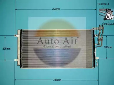 Конденсатор AUTO AIR GLOUCESTER 16-1355