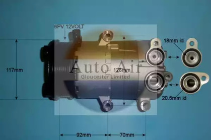 Компрессор AUTO AIR GLOUCESTER 14-1138P