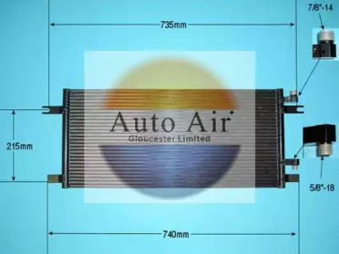 Конденсатор AUTO AIR GLOUCESTER 16-1352