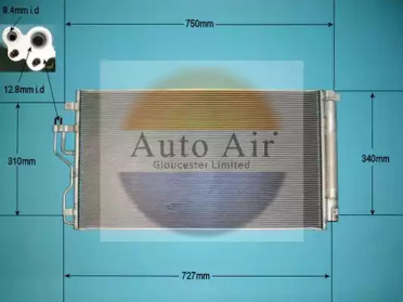 Конденсатор AUTO AIR GLOUCESTER 16-9805