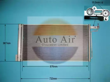 Конденсатор AUTO AIR GLOUCESTER 16-6225