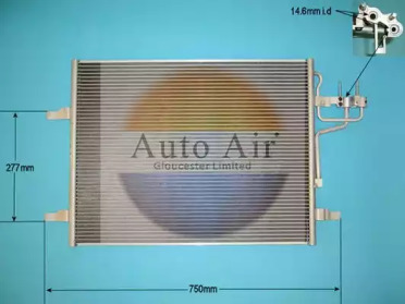 Конденсатор AUTO AIR GLOUCESTER 16-6229