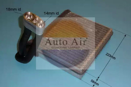 Испаритель AUTO AIR GLOUCESTER 21-0019