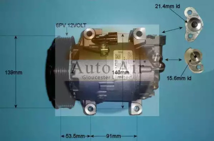 Компрессор AUTO AIR GLOUCESTER 14-0002