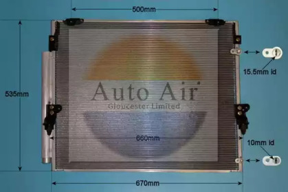 Конденсатор AUTO AIR GLOUCESTER 16-9959