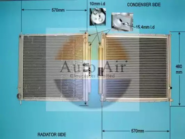 Конденсатор AUTO AIR GLOUCESTER 16-9980