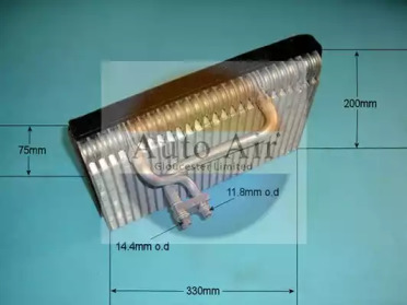 Испаритель AUTO AIR GLOUCESTER 21-0246