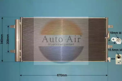 Конденсатор AUTO AIR GLOUCESTER 16-9821