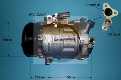 Компрессор AUTO AIR GLOUCESTER 14-0343