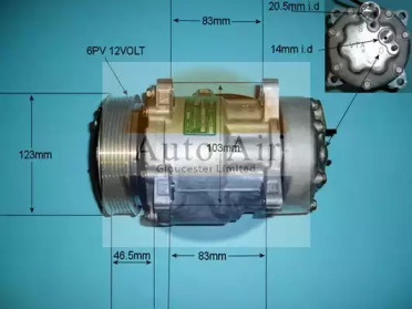 Компрессор AUTO AIR GLOUCESTER 14-7808