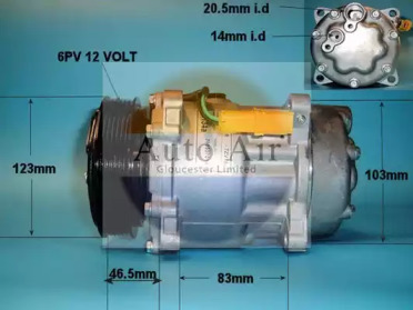 Компрессор AUTO AIR GLOUCESTER 14-7808P