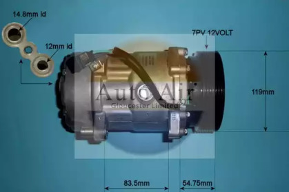 Компрессор AUTO AIR GLOUCESTER 14-1102P