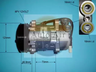 Компрессор AUTO AIR GLOUCESTER 14-1433R