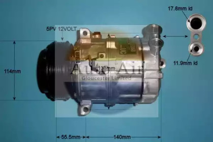 Компрессор AUTO AIR GLOUCESTER 14-0334