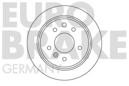 Тормозной диск EUROBRAKE 5815201217