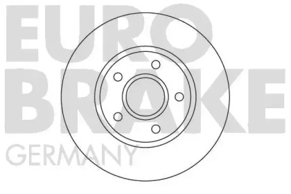 Тормозной диск EUROBRAKE 5815202538